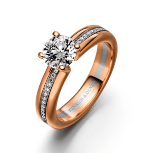 Bicolor ring Zsa Zsa 1,00ct