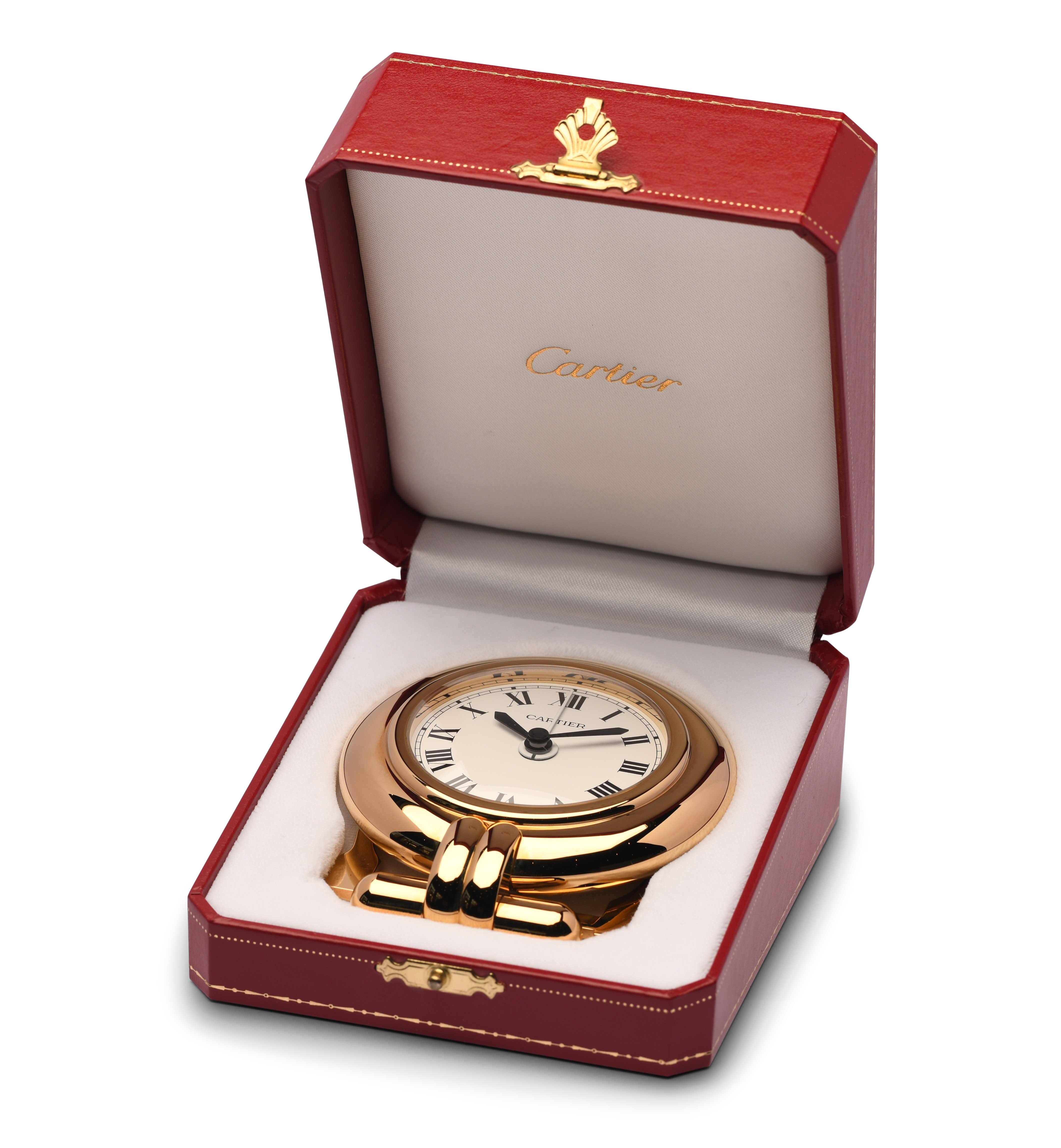 Cartier alarmklok pendulette Colisee