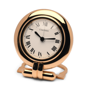 Cartier alarmklok pendulette Colisee