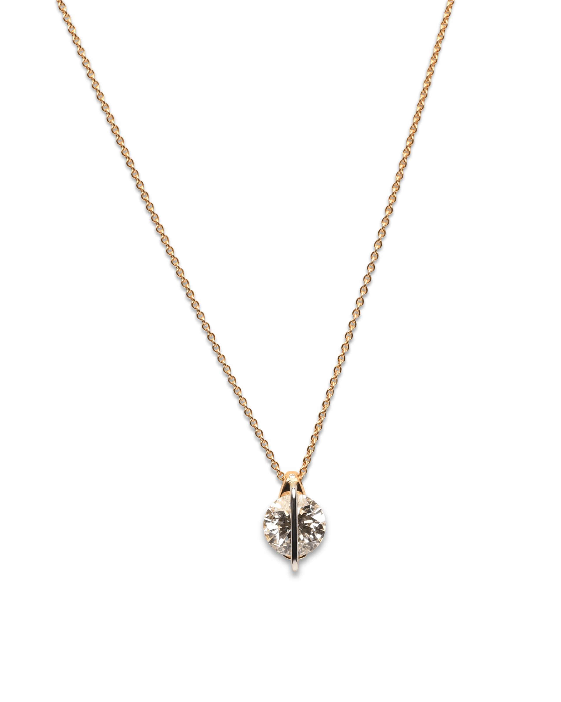 Gouden collier Liberté 2,25ct