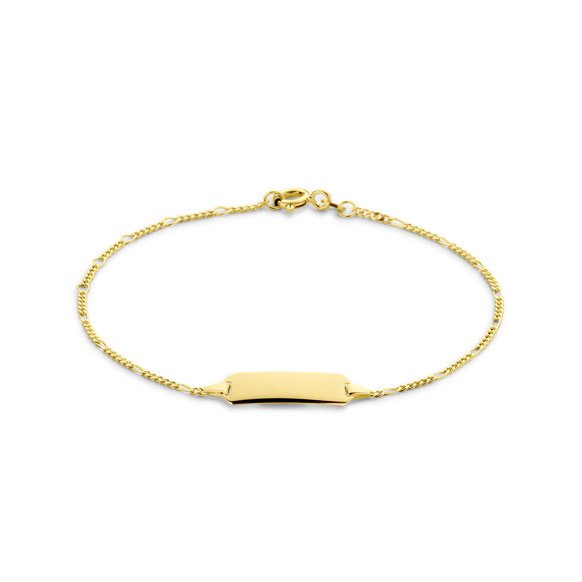 Gouden identiteitsarmband