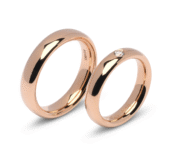 Gouden trouwringen 0,10ct