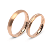 Gouden trouwringen 0,245ct