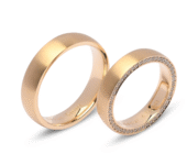 Gouden trouwringen 0,24ct
