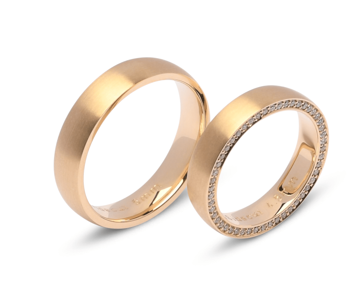 Gouden trouwringen 0,24ct