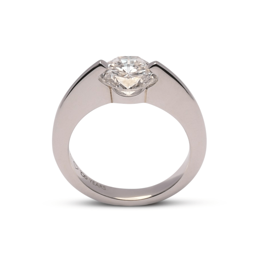Platina ring Liberté 1,80ct