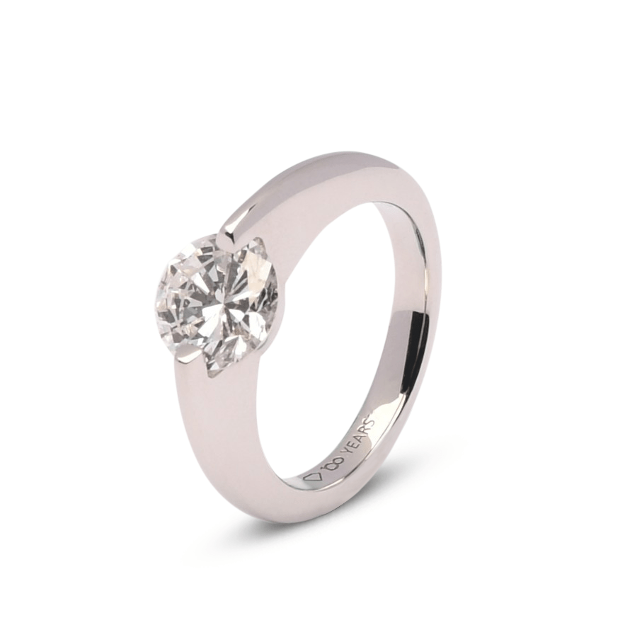 Platina ring Liberté 1,80ct