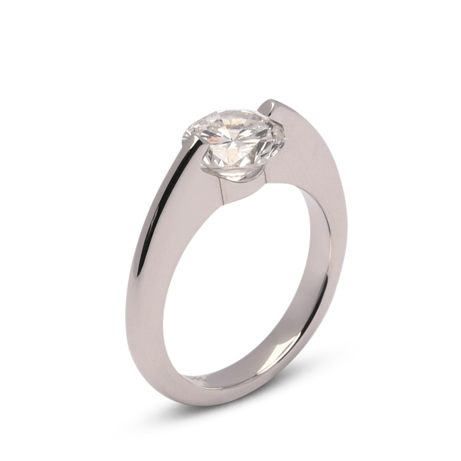 Platina ring Liberté 1,80ct