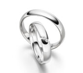 Platina trouwringen Etereo