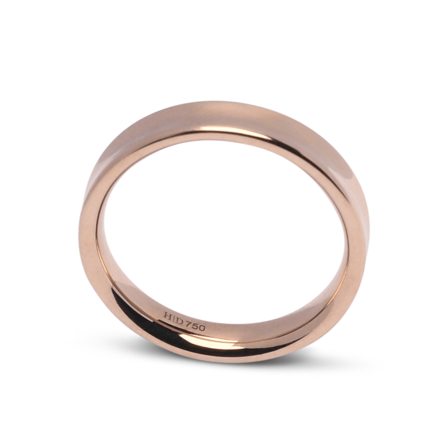 Rosewood gouden trouwringen Contura briljant 0,01ct