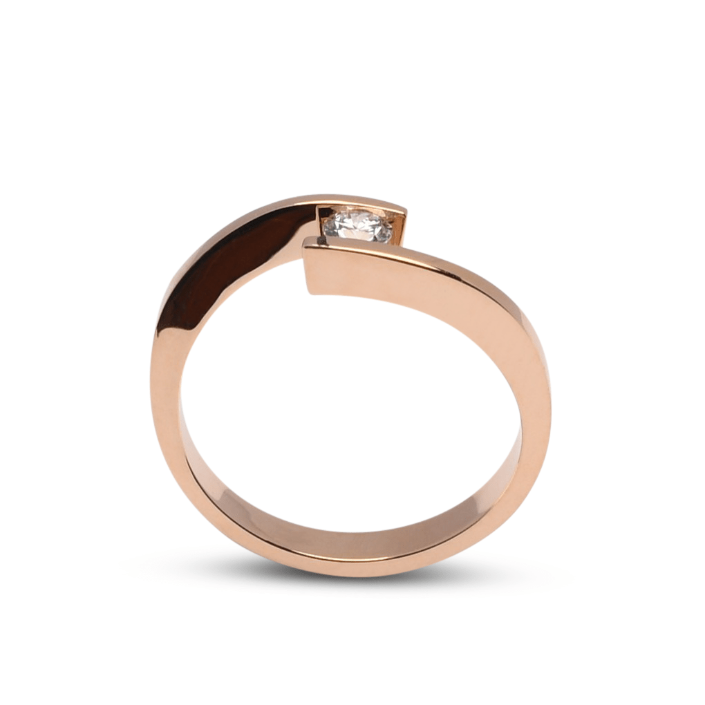 Gouden ring Femma 0,19ct