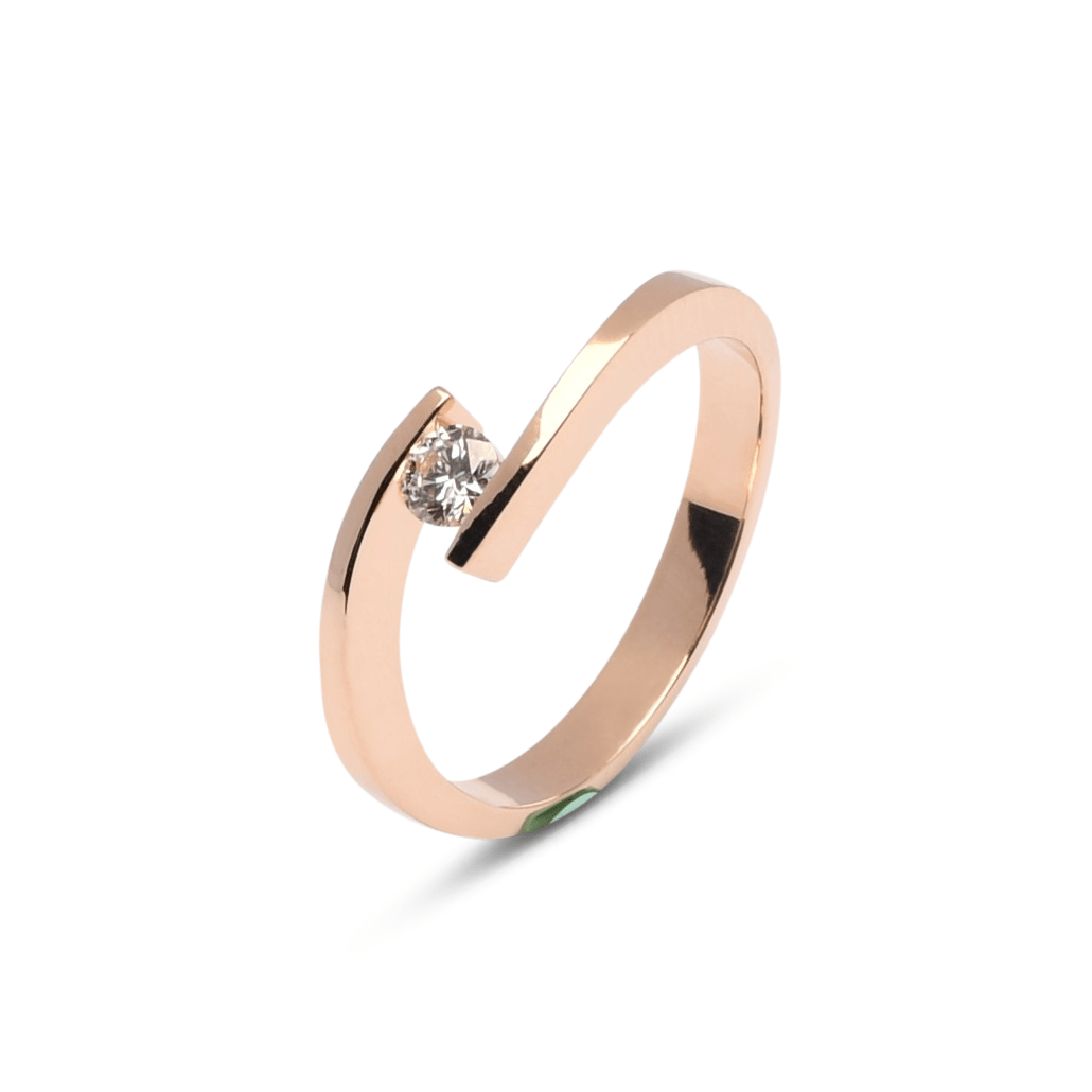 Gouden ring Femma 0,19ct