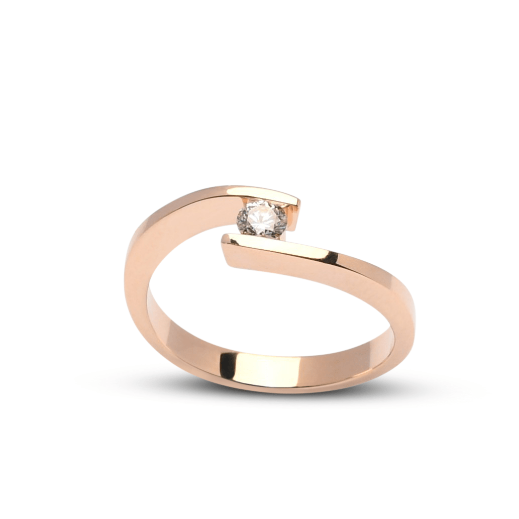 Gouden ring Femma 0,19ct