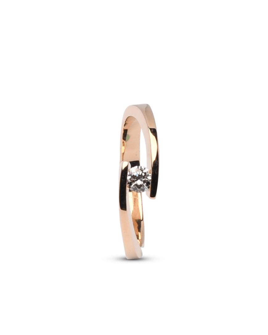 Gouden ring Femma 0,19ct