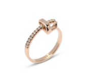 Gouden ring Loversknot