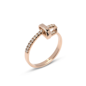 Gouden ring Loversknot