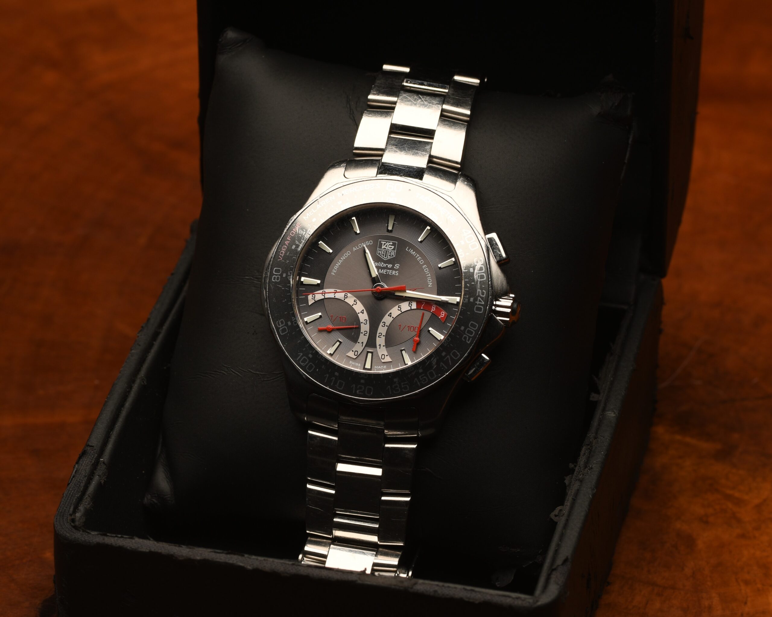 Tag Heuer Aquaracer 300M McLaren Fernando Alonso Limited Calibre S Chronograph CAF7113.BA0803