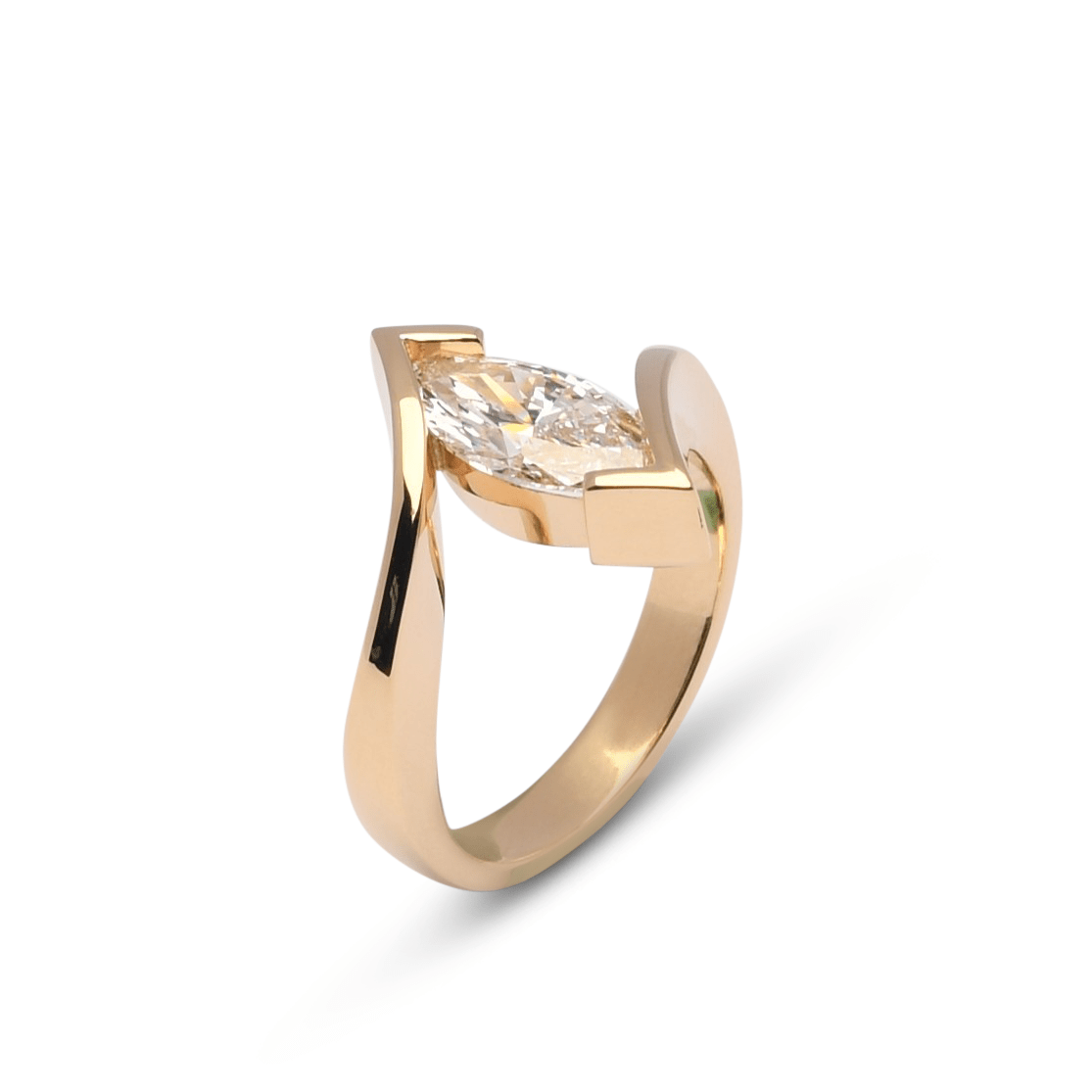 Gouden ring Seraphine