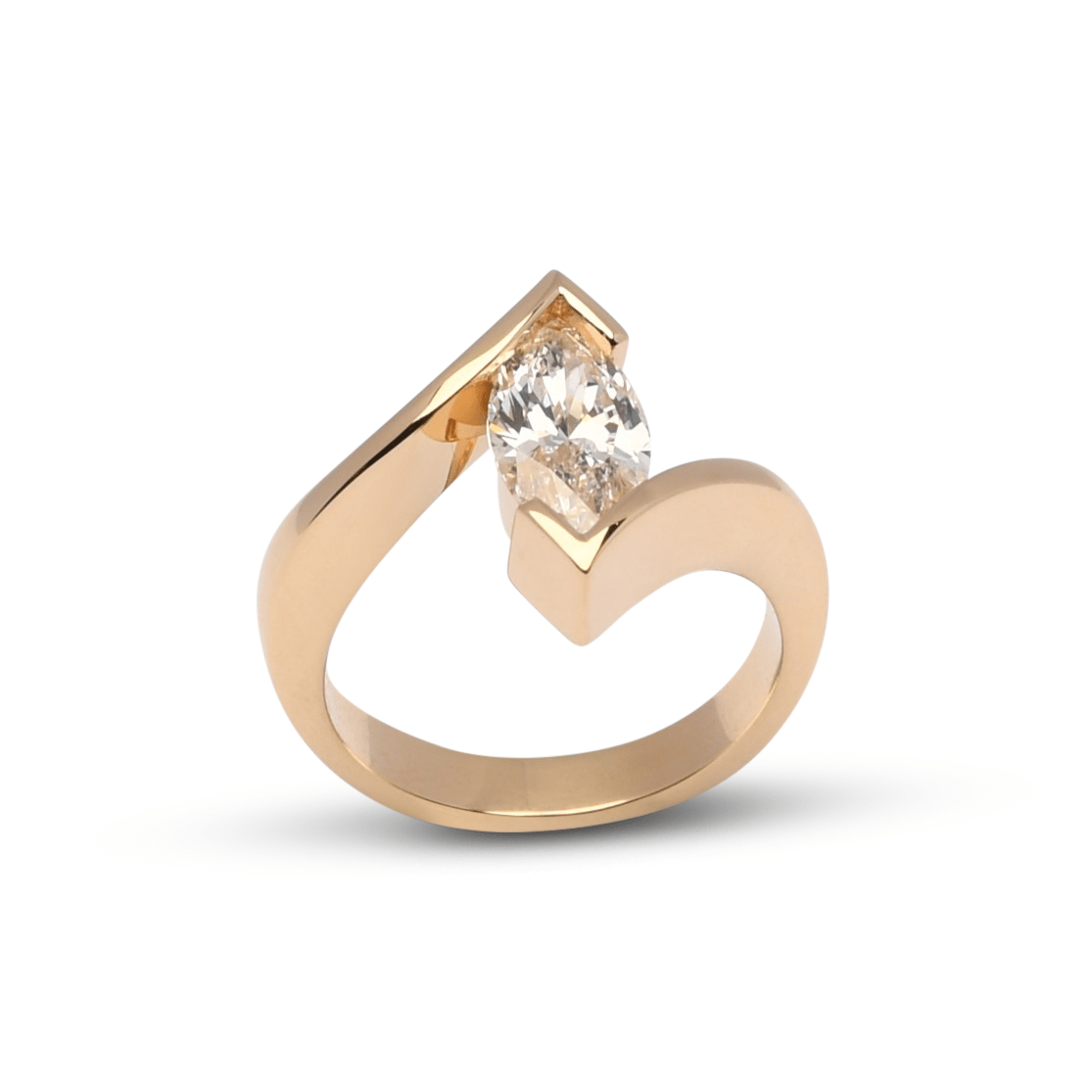 Gouden ring Seraphine