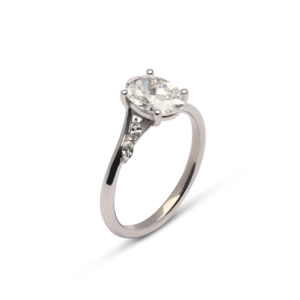 Platina ring Aveline