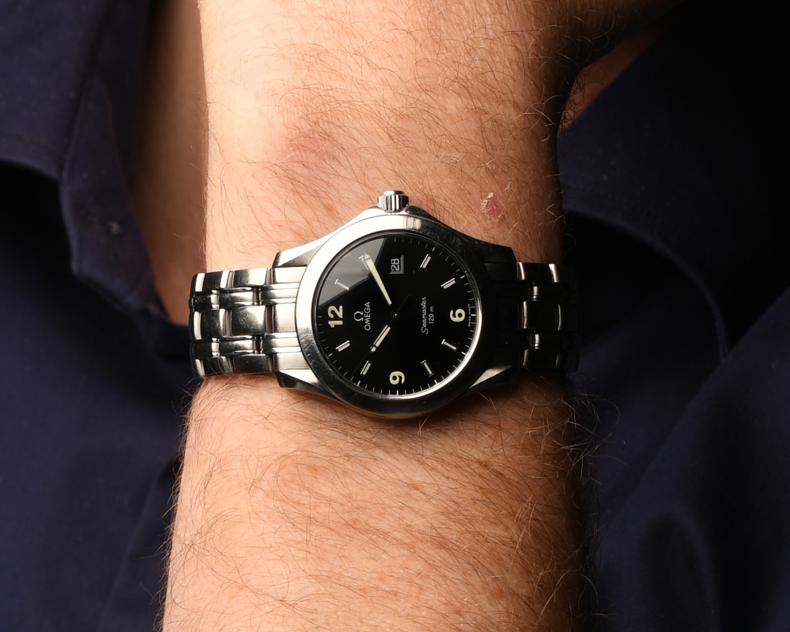 Omega Seamaster 120m Black Dial Quartz 2511.83