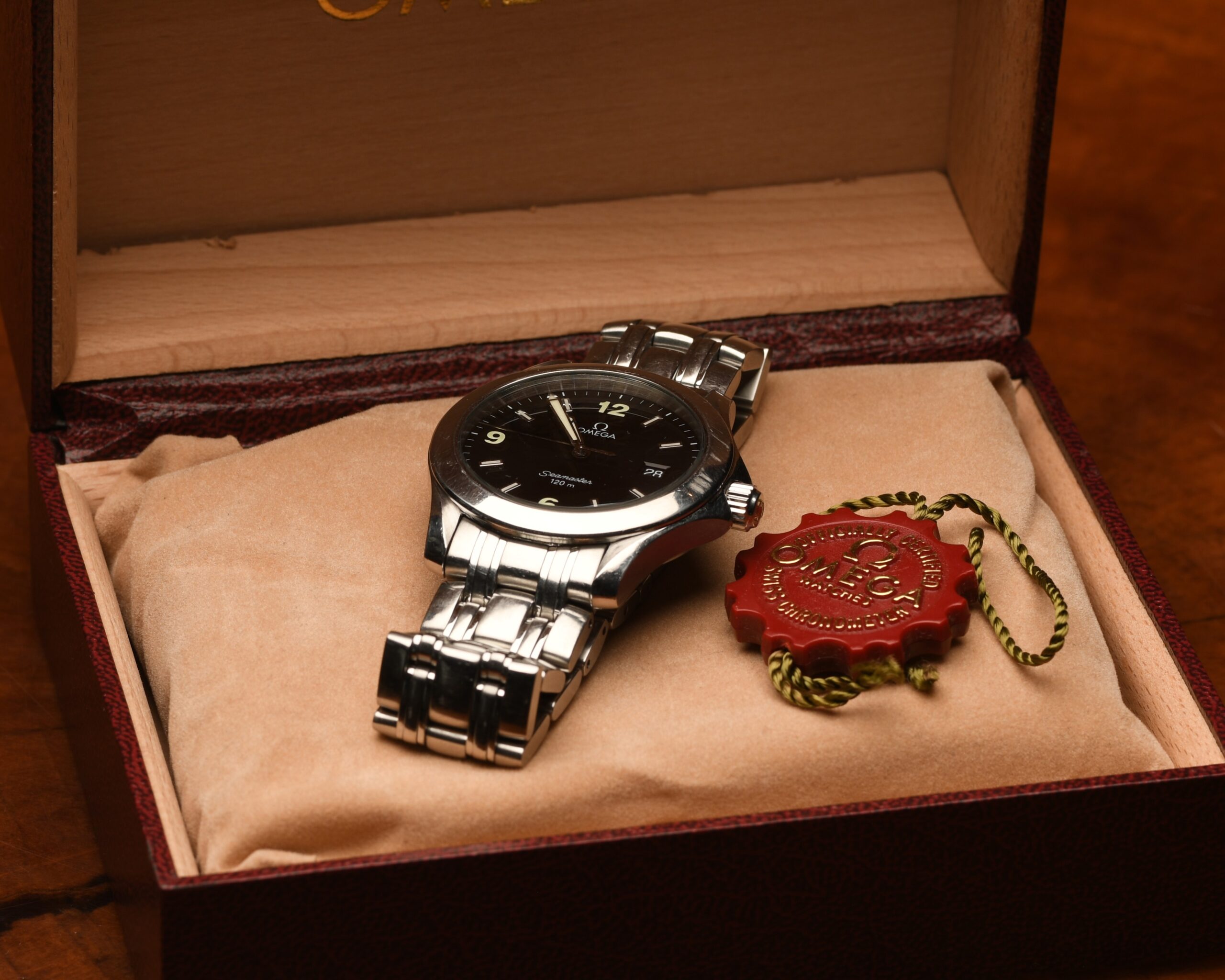 Omega Seamaster 120m Black Dial Quartz 2511.83