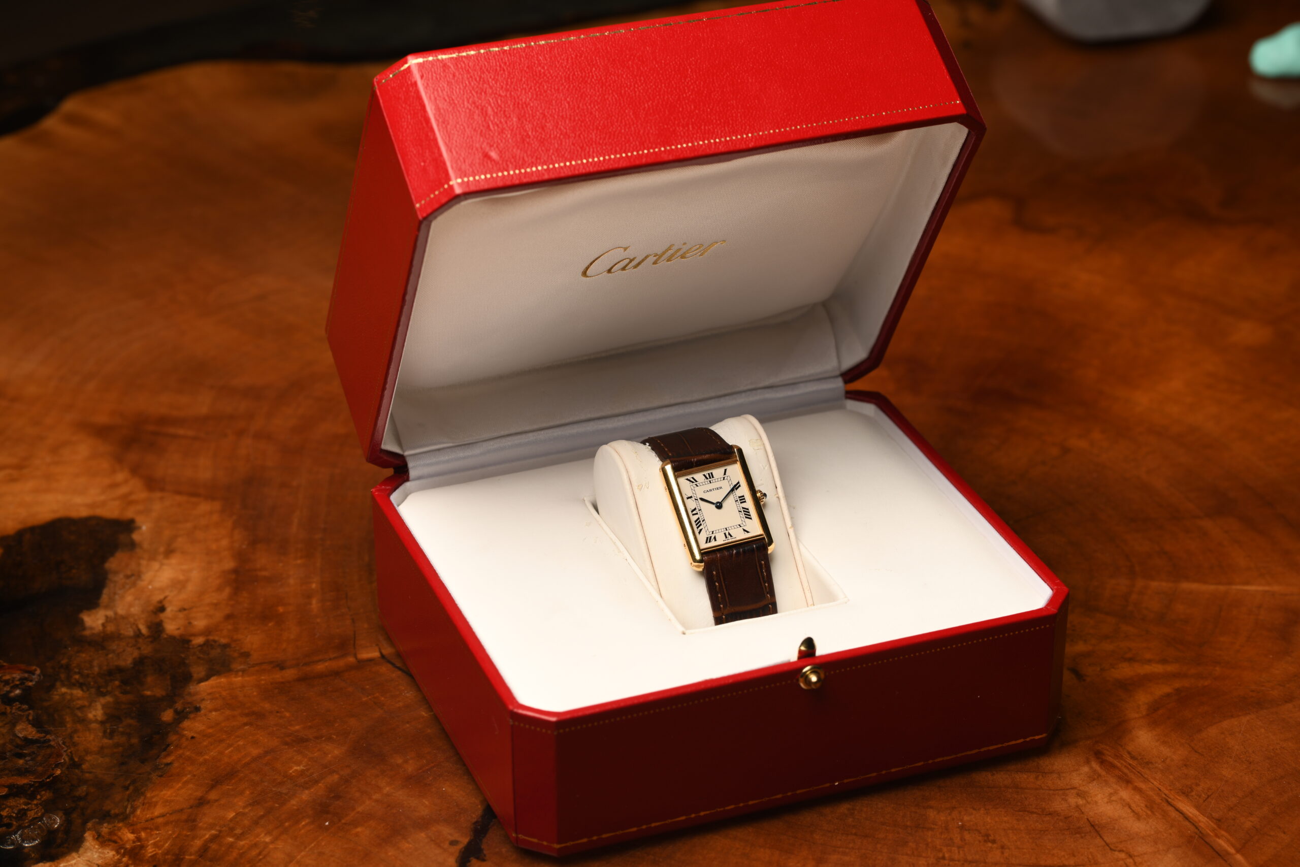 Cartier Tank Louis Cartier Ref. 1140 18k vlindersluiting