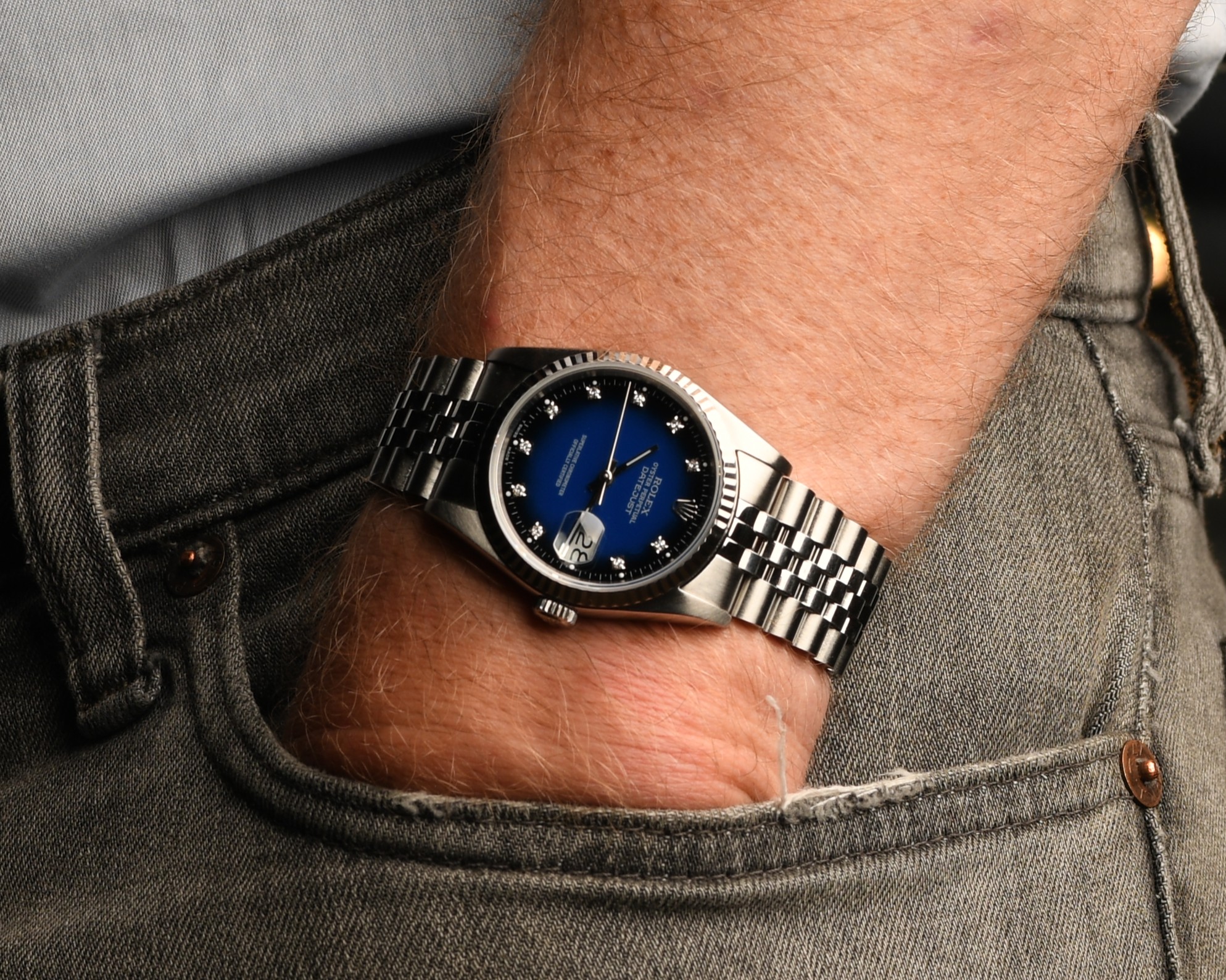 Rolex Datejust 36 Vignette Diamonds Ref. 16234